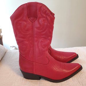 Rampage Wellington Cowboy Boots